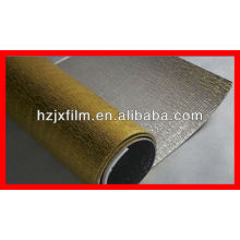 gold PET extruded PE film for foam